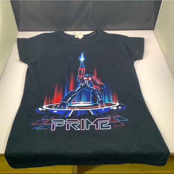 Black Optimus Prime Tranformers Graphic Tee M - Picture 4 of 6